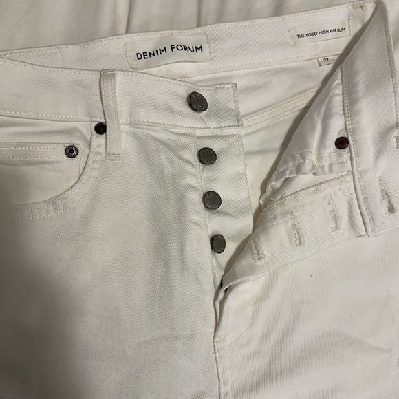 Denim Forum The Yoko High Rise Slim - Picture 3 of 5